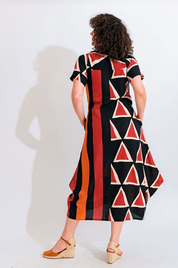 Y Why? Langes Kaftankleid Orietta Schn?ppchen – Bild 3