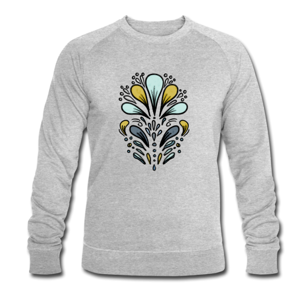 Männer Bio-Sweatshirt -  Retro Splash  Mode