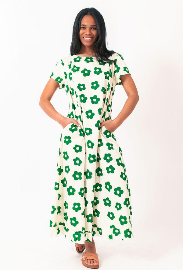 Langes Blumenkleid Cayetana Zu verkaufen