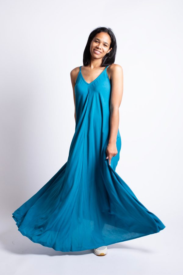 Fliessendes Viskosekleid Mia Mode