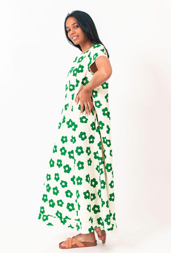Langes Blumenkleid Cayetana Zu verkaufen – Bild 2