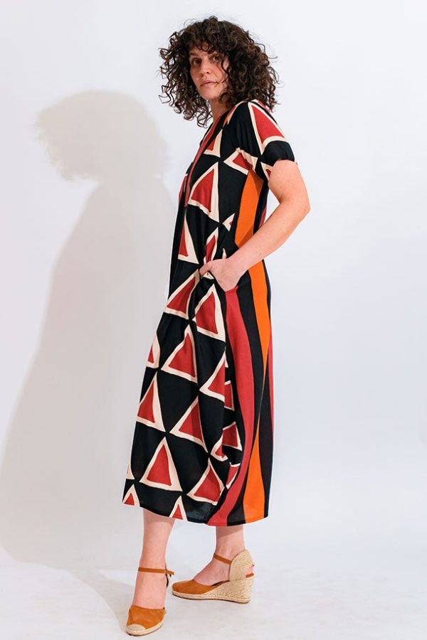 Y Why? Langes Kaftankleid Orietta Schn?ppchen – Bild 4