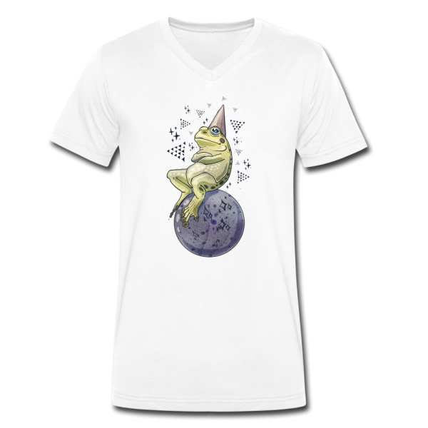 Männer Bio-T-Shirt mit V-Ausschnitt -  Magic Frog  Jetzt online