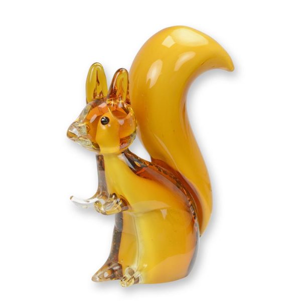 MURANO STYLE GLAS FIGUR - SQUIRREL Online-Schn?ppchen