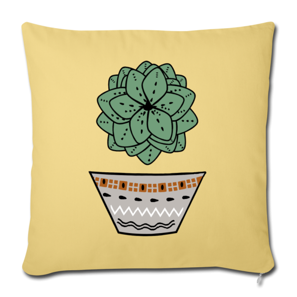Sofa pillowcase 17,3   x 17,3   (45 x 45 cm) -  Sukkulent  Verkauf – Bild 3