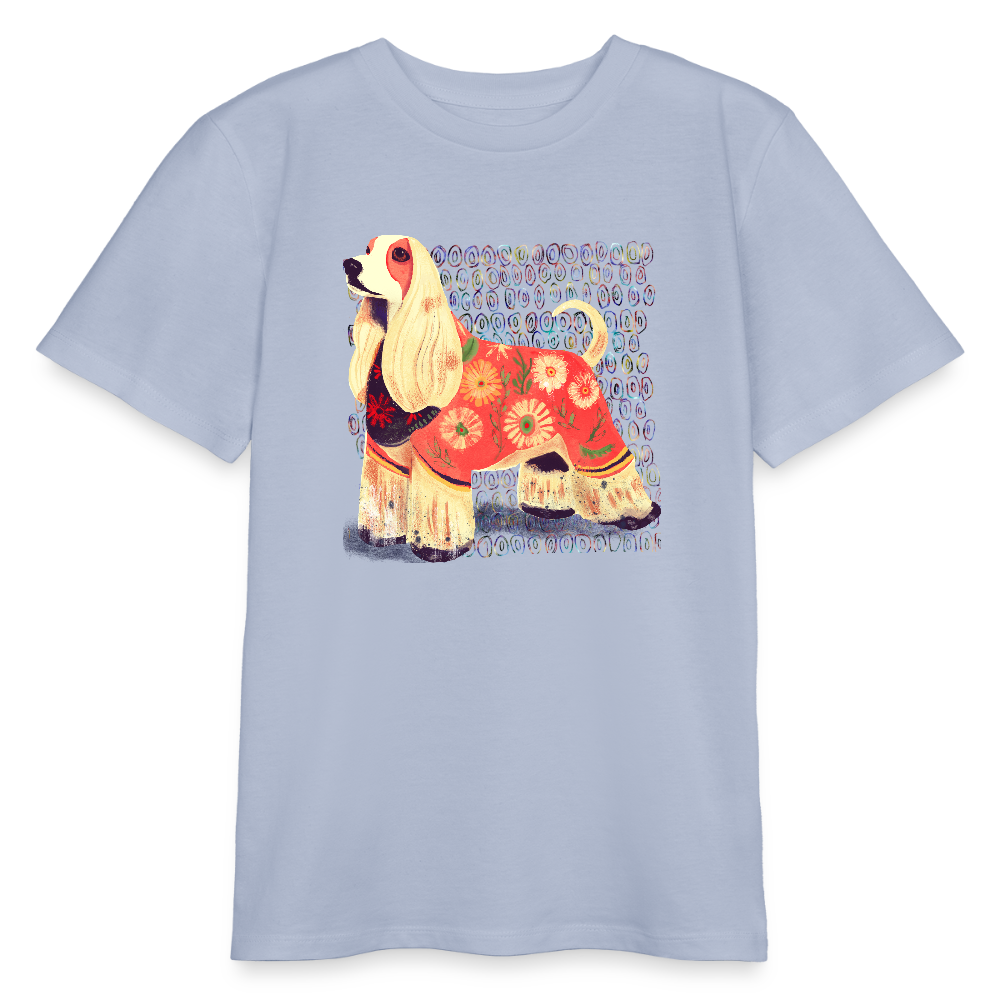 Stanley Stella Bio Teenager T-Shirt – “Dog Figurine” Im Angebot