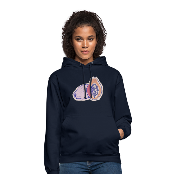 Unisex Hoodie -  Zwei Papaya  Zu verkaufen – Bild 4