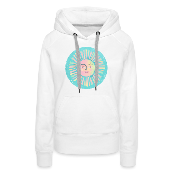 Frauen Premium Hoodie - “Vintage-Sonne” Online