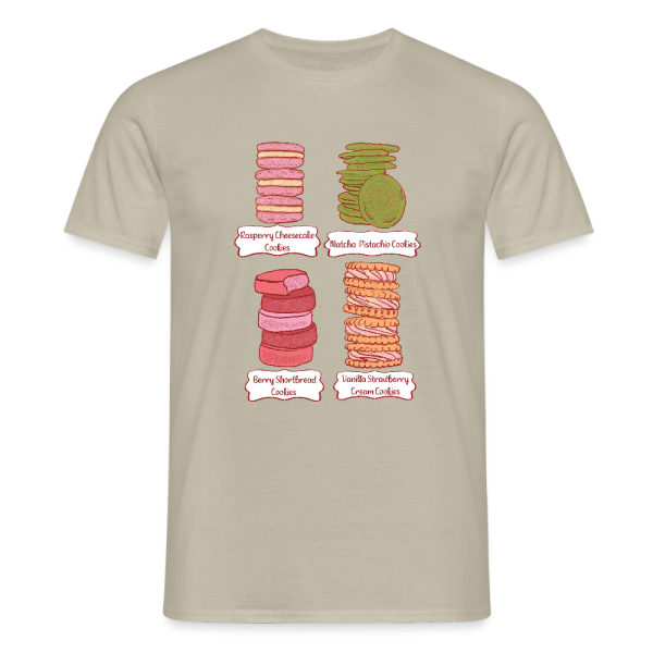 Männer T-Shirt - “Cookie Collection” Verkauf