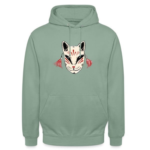 Unisex Hoodie - “Japanische Maske” Online-Verkauf