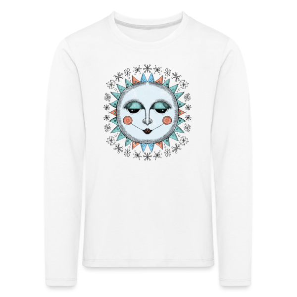 Kinder Premium Langarmshirt - “Wintersonne” Zu verkaufen