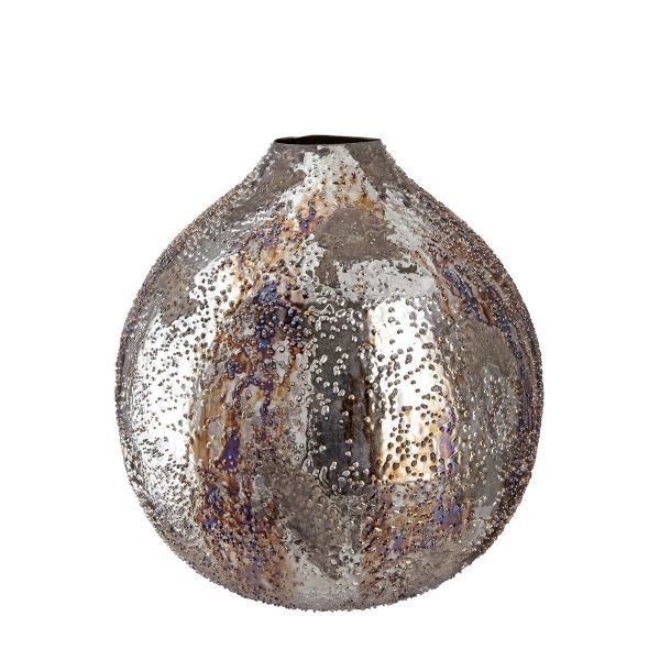 Metall Deko Vase  Pavone  Rabatt