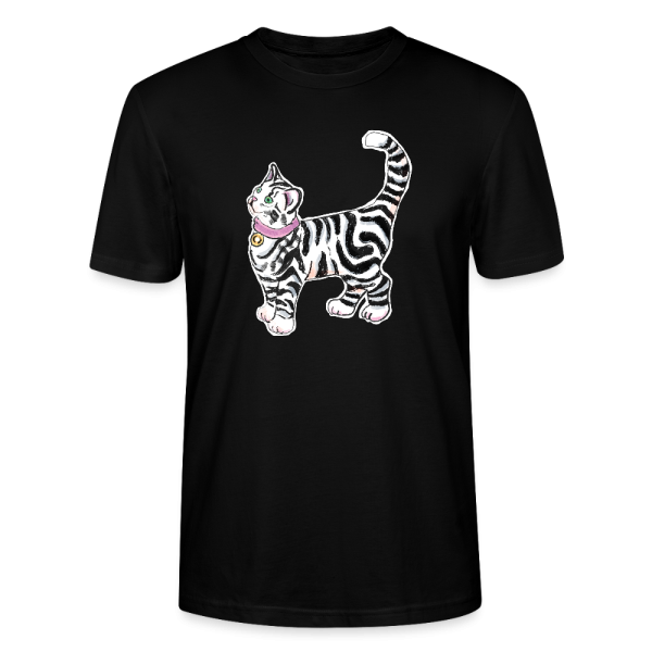 Stanley Stella Unisex T-Shirt - “Getigerte Katze” Online – Bild 4
