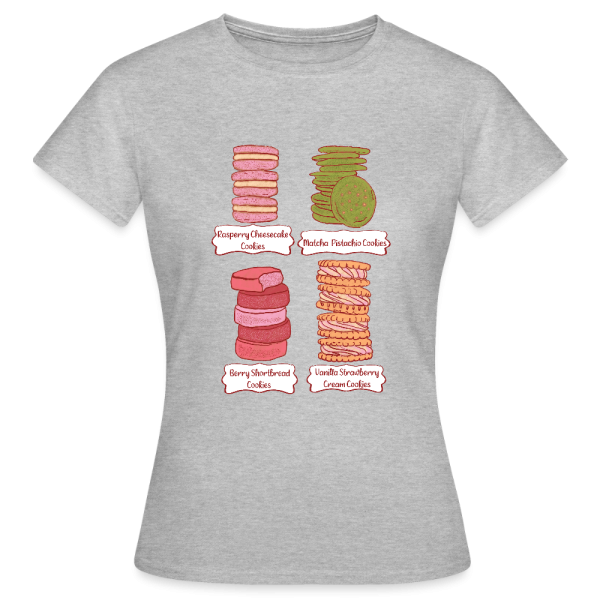 Frauen T-Shirt - “Cookie Collection” Schn?ppchen