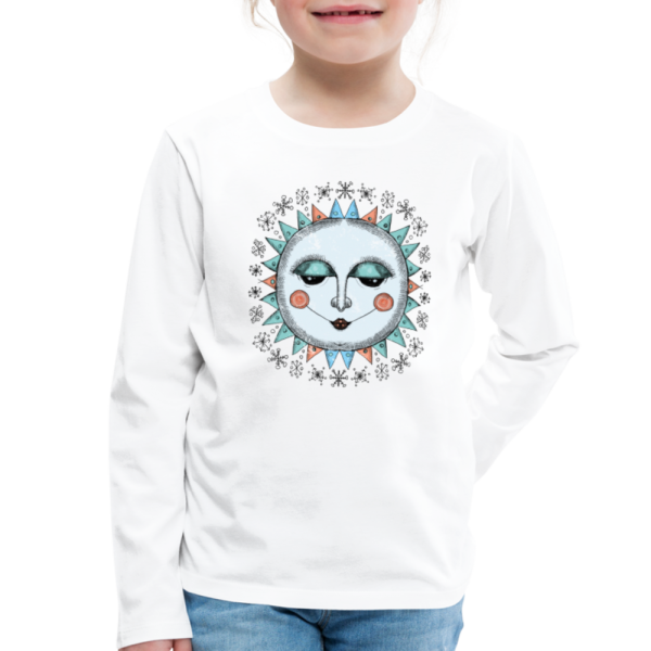 Kinder Premium Langarmshirt - “Wintersonne” Zu verkaufen – Bild 2